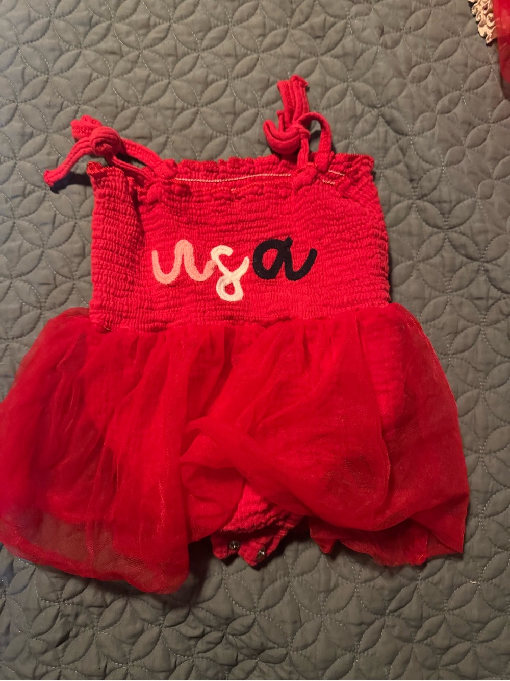 Red Baby Girls Tutu dress